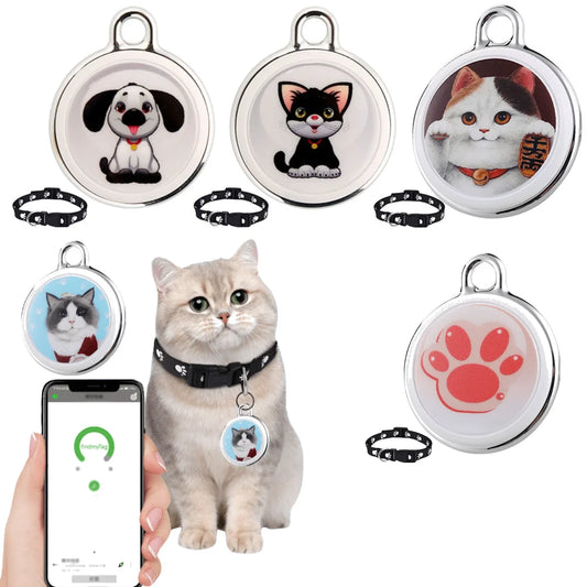 Traceur GPS intelligent pour animaux de compagnie, longue distance, mini collier de suivi GPS étanche, Android, IOS, outil de suivi pour chats et chiens.