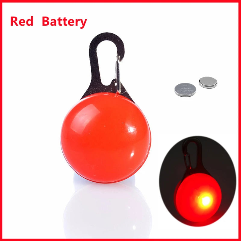 Lampe LED suspendue pour chien et chat, accessoires lumineux pour rendre le collier lumineux.