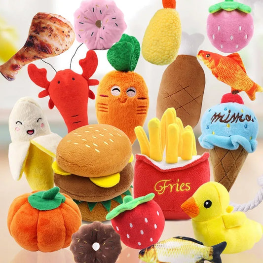 Jouets à mâcher pour petits chiens et chats. jouets en peluche pour nos animaux de compagnie.
