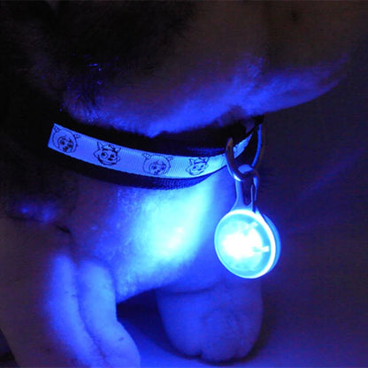 Lampe LED suspendue pour chien et chat, accessoires lumineux pour rendre le collier lumineux.