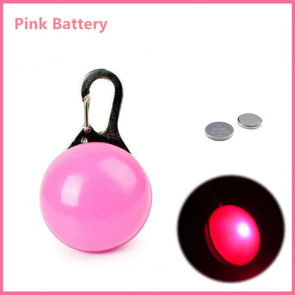 Lampe LED suspendue pour chien et chat, accessoires lumineux pour rendre le collier lumineux.
