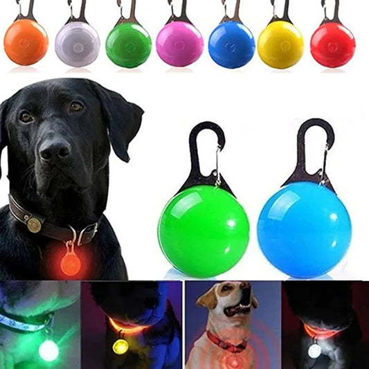 Lampe LED suspendue pour chien et chat, accessoires lumineux pour rendre le collier lumineux.
