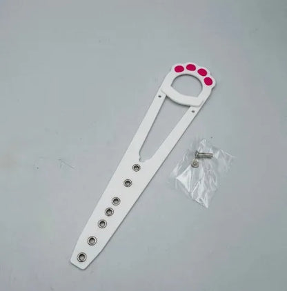 Loquet de support de porte pour chats et chiens, serrure de porte élastique et réglable.