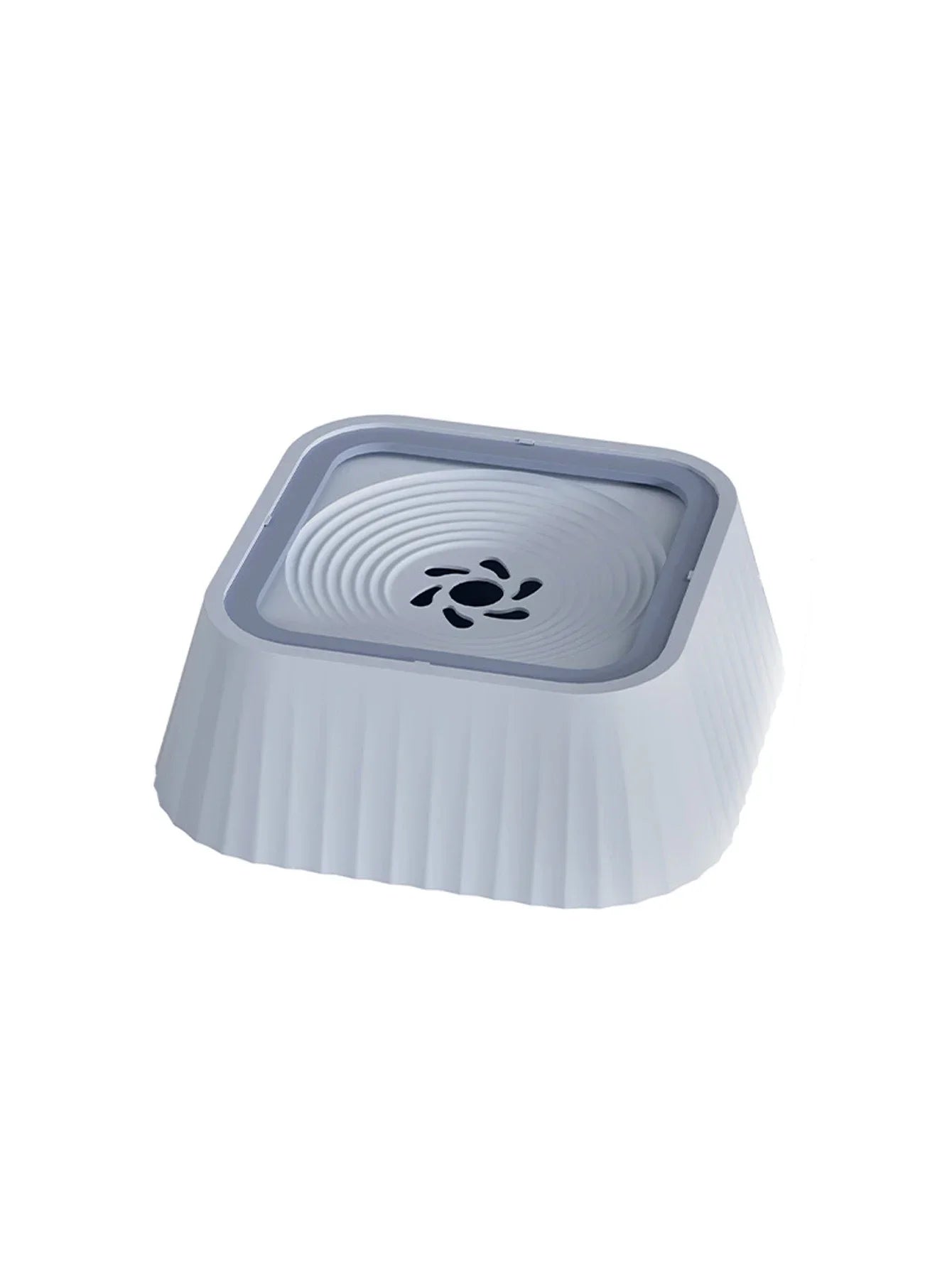 Fontaine d'eau pour animaux de compagnie avec plaques flottantes, bol d'eau sans déversement pour chien, anti-éclaboussures.