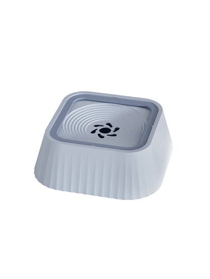Fontaine d'eau pour animaux de compagnie avec plaques flottantes, bol d'eau sans déversement pour chien, anti-éclaboussures.