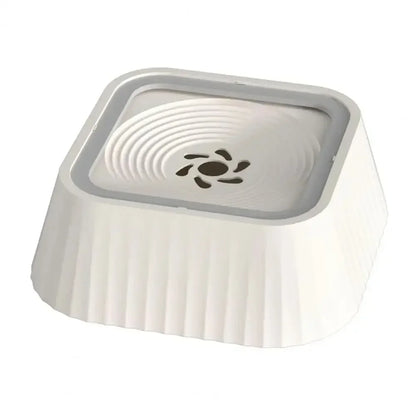 Fontaine d'eau pour animaux de compagnie avec plaques flottantes, bol d'eau sans déversement pour chien, anti-éclaboussures.