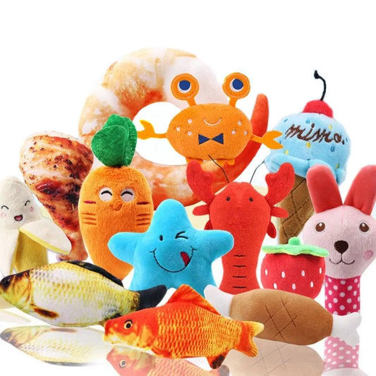 Jouets à mâcher pour petits chiens et chats. jouets en peluche pour nos animaux de compagnie.