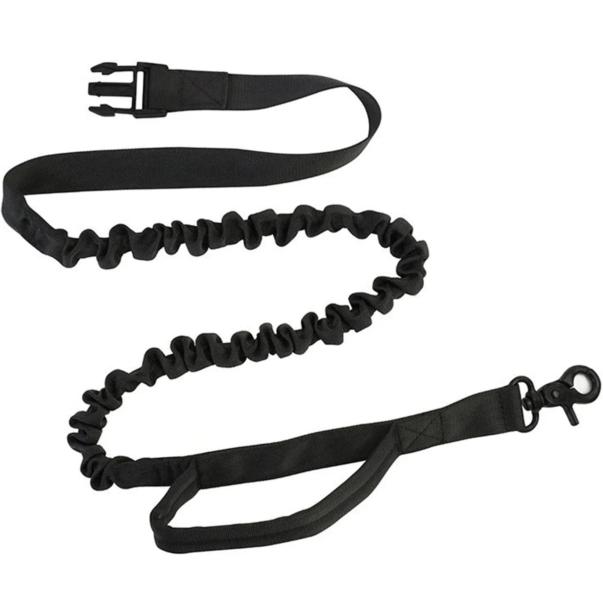 Laisse de taille en Nylon pour chien, avec sac à la taille. Ceinture élastique rétractable, laisse de Traction pour chien, boucle de ceinture réfléchissante.