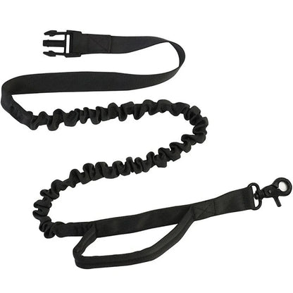 Laisse de taille en Nylon pour chien, avec sac à la taille. Ceinture élastique rétractable, laisse de Traction pour chien, boucle de ceinture réfléchissante.