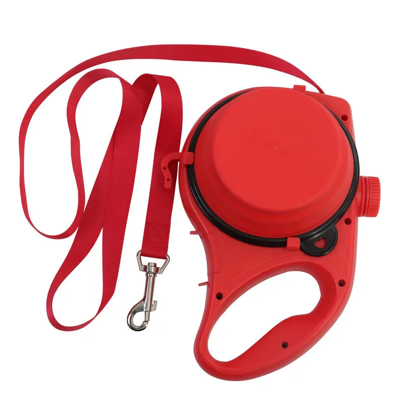 Laisse multifonctions 3 en 1 portable pour animaux de compagnie, 3 en 1, livré avec une bouteille d'eau. 3 modèle aux choix, laisse pour animaux de compagnie.