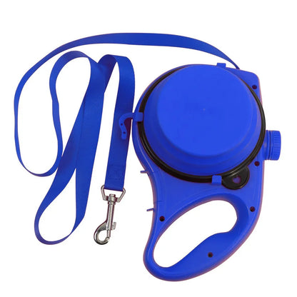 Laisse multifonctions 3 en 1 portable pour animaux de compagnie, 3 en 1, livré avec une bouteille d'eau. 3 modèle aux choix, laisse pour animaux de compagnie.